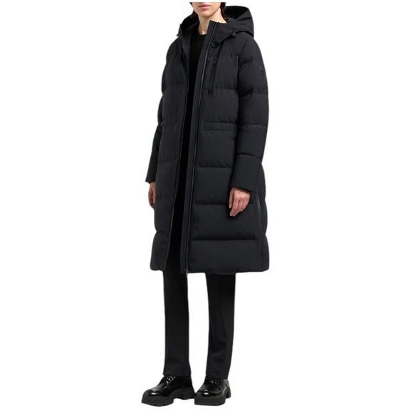 Moose Knuckles Lenin down parka black coat women - Picture 3 of 6